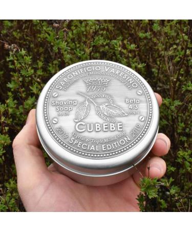 Saponificio Varesino Cubebe Special Edition Hard Shaving Soap 150g - Premium Grooming Essential - Buy Online on GoSupps.com