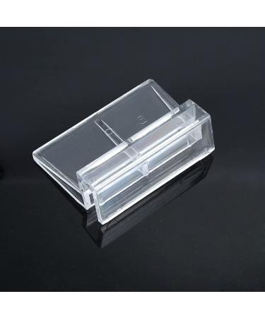 Saim 8 PCS Clear Acrylic Aquarium Cover Clips for Rimless Tanks | Universal Holder for Glass Lids (6mm/0.24inch) - Buy Online on GoSupps.com