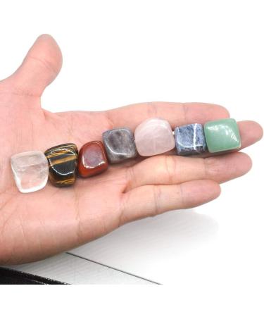 7PCS/Set Natural Stones Gemstone Bulk Crystals Quartz Ornaments Home Decoration Gifts Bag for Crystal - Buy Online on GoSupps.com