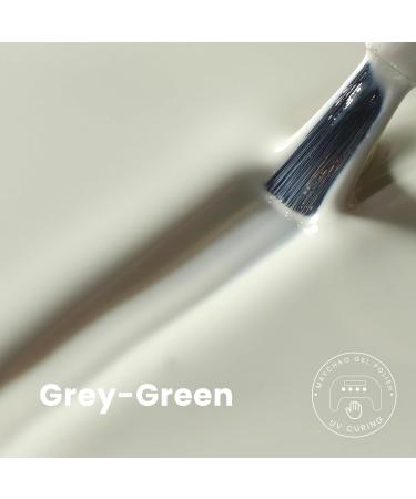 MAYCHAO 15ML Grey-Green Gel Nail Polish | Soak Off UV LED Gel Polish for Salon-Quality Manicures | 0.5 OZ - Buy Online on GoSupps.com