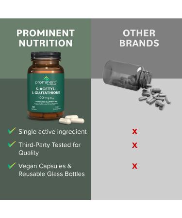 S-Acetyl L-Glutathione Supplement | 100 mg | Supports Detoxification | 60 Day Supply | International Shipping Available - Buy Online on GoSupps.com