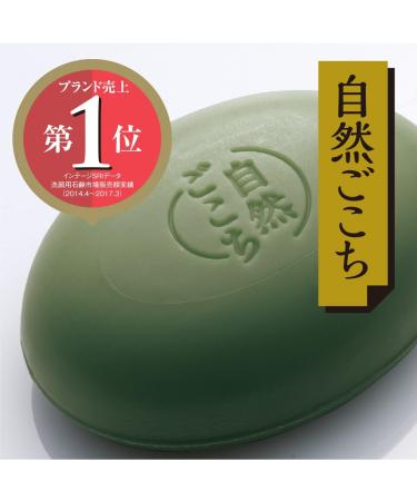 GYUNYU Shizen Gokochi Facial Cleansing Bar Soap Green Tea - Buy Online on GoSupps.com