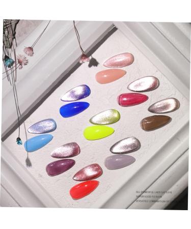 BIUDECO 3 Pcs Manicure Accessories UV LED Nail Gel Polish Cat Eye Nail Polish Gel Beautiful Nail Gel - Buy Online on GoSupps.com