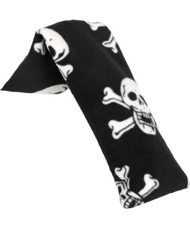 Microwavable Lavender Wheat Bags Printed Fleece Microwave Heat Pack for Back Neck Joints and Shoulder Pain Relief 44cmx13cm (Skulls) Printed Fleece Skulls - Buy Online on GoSupps.com