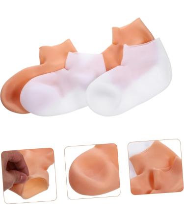 10 Pairs Exfoliating Moisturizing Socks Lotion Socks Heel Protector Socks Aloe Infused Socks for Women Foot spa Socks Beauty Socks Foot Care Socks Dedicated Women's sebs Gel - Buy Online on GoSupps.com