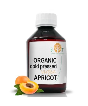 Apricot Kernel Oil Organic Cold Pressed Apricot Kernel Oil for Face Body & Hair Eye Contour Moisturizing - 100ml