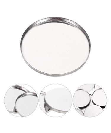 20pcs Metal Makeup Eyeshadow Jars & Palettes - Magnetic Cosmetic Plates for Lipstick Blush and Watercolor | Perfect Empty Pigment Holders - Buy Online on GoSupps.com