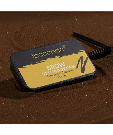 Ibcccndc Eyebrow Soap Kit - Long Lasting & Waterproof Pomade for Natural 3D Feathery Brows (02) - Buy Online on GoSupps.com