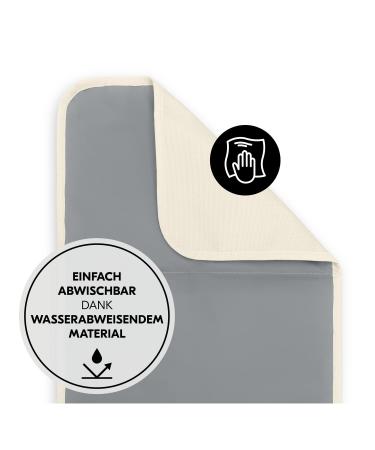 Hauck Diaper Bag with Wrap Pad Change | Beige Baby Changing Organizer for Strollers | Wipeable & Portable Changing Bag - Buy Online on GoSupps.com