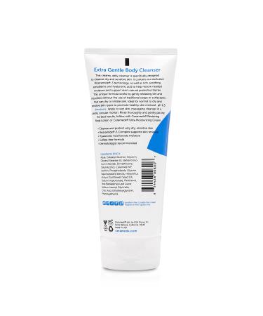 CERAMEDX Gentle Body Cleanser | Natural Ceramide Formula for Dry, Sensitive Skin | Vegan & Cruelty-Free | 6 fl oz - Buy Online on GoSupps.com