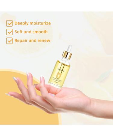 Vitamin E & B Nail Oil Cuticle | Jojoba Moisturizing Cuticle Oil | Strengthens Nails, Prevents Hangnails | 15ML Orange - Buy Online on GoSupps.com