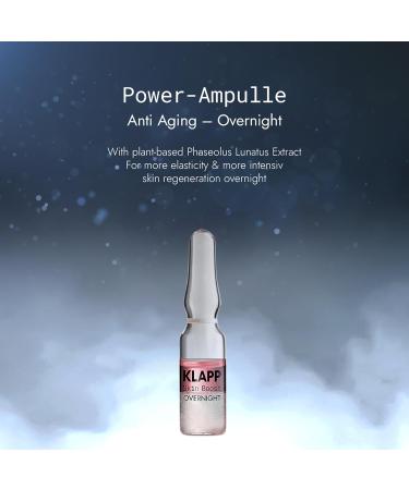 KLAPP Cosmetics Skin Boost Anti Aging Overnight Ampullen 5 x 1 ml - Buy Online on GoSupps.com