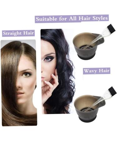 Professional Salon Hair Coloring Dyeing Kit Hair Dye Kit Hair Coloring Kit Hair Dye Color Brush and Bowl Set Dye Brush Mixing Bowl for Hair Tint Dying Coloring Applicator Grey Gray - Buy Online on GoSupps.com