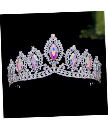CANIGHT Crown Hair Accessory Wedding Headpiece for Bride Wedding Crown for Bride Bachelorette Crown Wedding Hair Accessories Crown for Bride Wedding Bridal Crown Birthday Crown Rhinestone - Buy Online on GoSupps.com