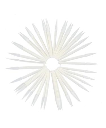 Nail polish display stick nail art polish display equipped with a metal ring for life for nail practice for nail polish collection for nail display (natural color)