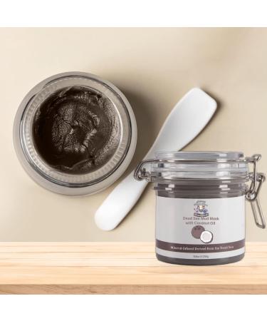 Princess Pippa's Place Dead Sea Mud Mask - Anti-Aging Face & Body Treatment with Coconut Oil for Cleansing Detoxifying & Pore Reducing - 8.8 Oz - Buy Online on GoSupps.com