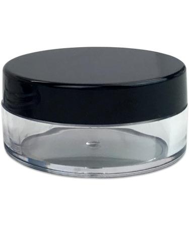 Beauticom 10G/10ML Clear Jars with Black Lids - 20 Pack | BPA Free Storage for Lotions Creams Toners Lip Balms & Makeup Samples - International Shipping Available - Buy Online on GoSupps.com