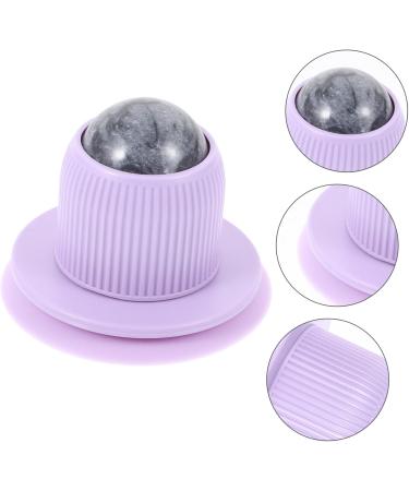 Healeved Rollerball Massager | Body Relaxation & Lymph Massage Device | Suction Cup Muscle Relief & Jade Pebble Gel Massage Ball - Buy Online on GoSupps.com
