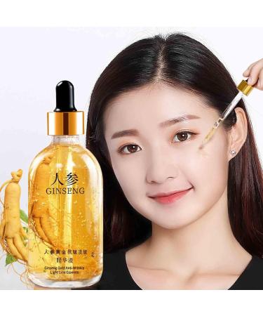 Ginseng Essence Ginseng antiwrinkle serum ginseng polypeptide antiaging essence reduces fine lines smoothes the face moisturizes the skin facial care for all skin types - Buy Online on GoSupps.com