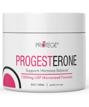 PROTÃ‰GÃ‰ Natural Progesterone Cream for Women with 1,000 mg USP - Hormone Balance - 2 Oz. - Buy Online on GoSupps.com