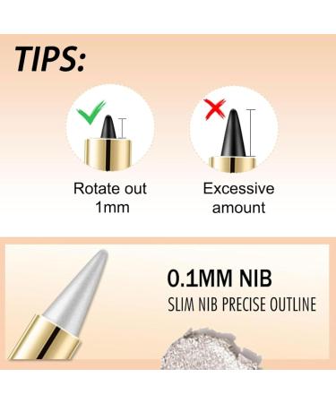 Ayky Eyeliner Ayky Long Wear Gel Eyeliner Rationalu Gel Eyeliner Exhibition Eyeliner Smokey Eyeliners Eyeshadow Pen Black Eyeliner Cream Waterproof Lipstick Eyeliner Crayon (#02) - Buy Online on GoSupps.com