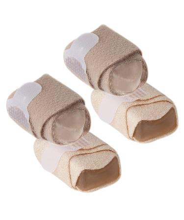 Thumb Brace 4pcs Straightener Sleeves Reusable Separators Separator Straighteners Tools Isolation Finger Covers Correctors Feet Hammer Arthritis Comfortable Relaxing Braces Care Thumb Splint