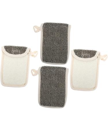 BIUDECO 8 Pcs Black Linen Soap Bag Homemade Soap Foaming Soap Bag Soap Storage Bags Soap Savers Bag Flax - Buy Online on GoSupps.com