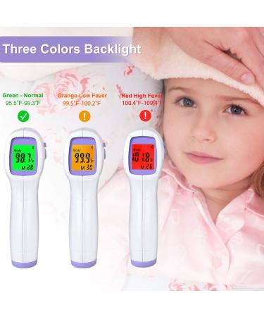 Infrared Touchless Digital Thermometer for Adults, Kids, and Babies - Instant Read Fever Thermometer for Home, Office, School, and Shopping Mall - Buy Online on GoSupps.com