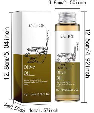 Olive Oil for Skin & Hair - Softening Moisturizing Multi-Effect Massage Oil | 100ml - Buy Online on GoSupps.com