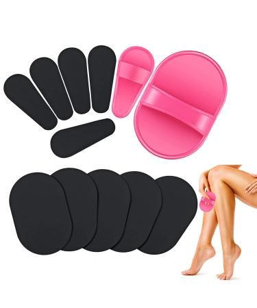 Hair removal grinding paper & hair removal pad to remove unwanted hair on the legs portable body leg arm arm hair removal tool set forearms and other parts of the body