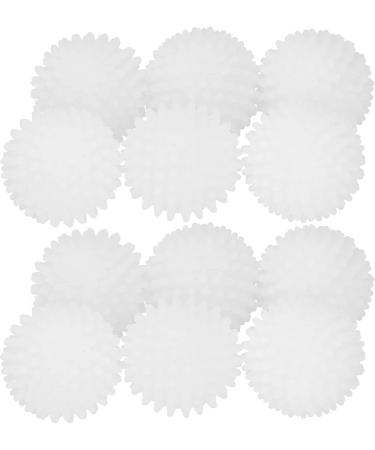 12PCS Reusable Dryer Balls Anti Static Dryer Balls Laundry Reusable Fabric Softener Alternatives Soften and Fluff Laundry Wrinkle Release for Laundry Clothes Fabrics Reduce Wrinkles - Buy Online on GoSupps.com