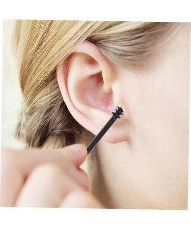 FOYTOKI 6Pcs Ear Wax Removal Kit Safety Tools for Adults Portable Ear with Various Shapes for Comfortable Ear Wax Cleaning - Buy Online on GoSupps.com