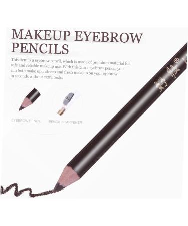 DOITOOL 8pcs Pencil in Tool Sharpener Pencils Professional A Beauty -in- Girls with Built-in Makeup Eyebrow 1 count (Pack of 1) Coffee - Buy Online on GoSupps.com