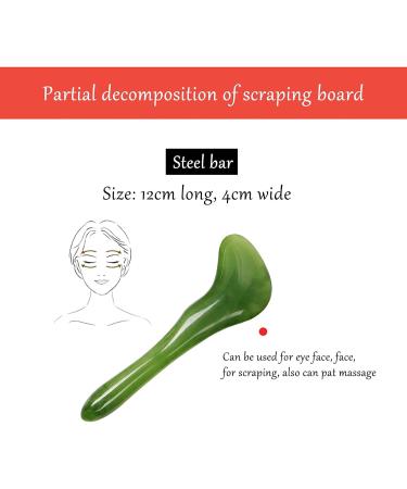 Gua Sha Set Facial Beauty Tools Face Roller Skin Massager Guasha Board Decrease Puffiness and Tighten Skin Care Tools for Face Body Eyes Neck Skin Tightening Routine(G) - Buy Online on GoSupps.com