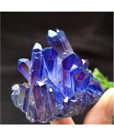 200g Quartz Crystal Titanium Bismuth Silicon Cluster Home Decoration Crystal Cluster - Buy Online on GoSupps.com