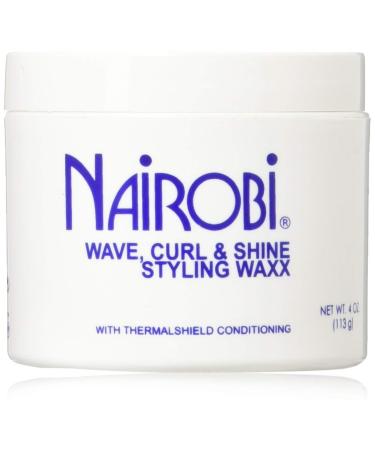 Nairobi Wave Curl and Shine Styling Waxx, 4 Ounce