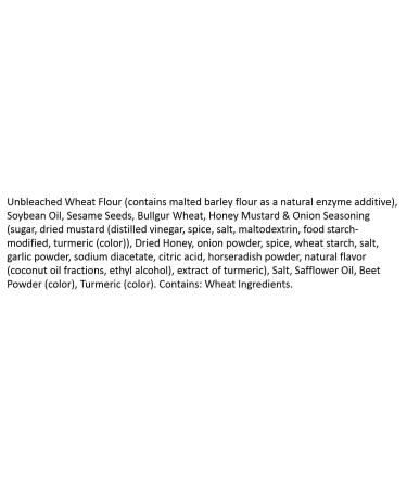 Honey Mustard & Onion Sesame Sticks 2 Lbs - Made in USA | Delicious & Fresh Snack - Buy Online on GoSupps.com