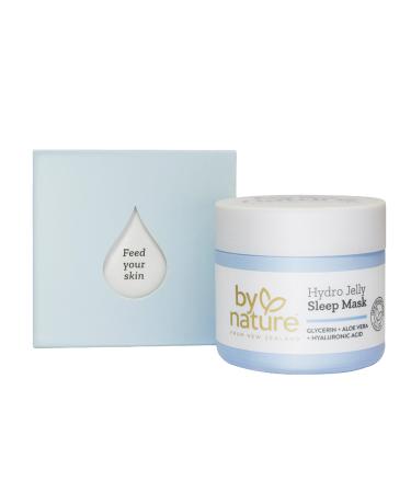 By Nature Hydro Jelly Sleep Mask with Glycerin Aloe Vera and Hyaluronic Acid