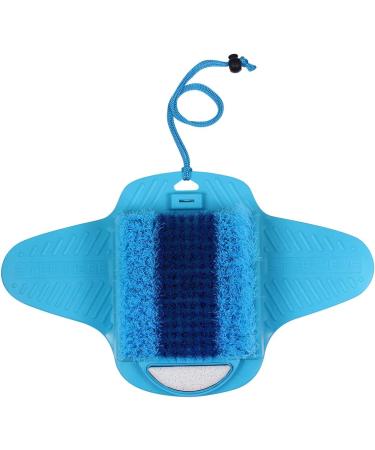YF Foot Brush & Cleaner | Pumice Stone Bristles for Exfoliating Dead Skin | Massage Shower Tool with Anti-Slip Suction - International Shipping Available - Buy Online on GoSupps.com