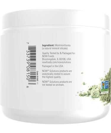 NOW Solutions European Clay Powder - 6-Ounce Pack - Detox Facial Cleansing Mask - Buy Online on GoSupps.com