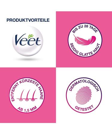 Veet Bikini Cold Wax Strips - Pack of 3 (48 Strips) | Smooth Skin Hair Removal | Fast Shipping Worldwide - Buy Online on GoSupps.com