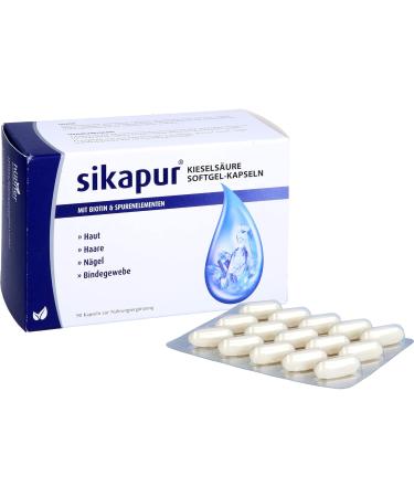 Sikapur Orthosilicic Acid Softgel 90 Capsules with Biotin & Trace Elements - Premium International Shipping Available - Buy Online on GoSupps.com