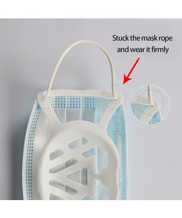 10 Pack Pink Mask Holder for Kids | Reusable & Washable Ear Loop Support Frame - Buy Online on GoSupps.com