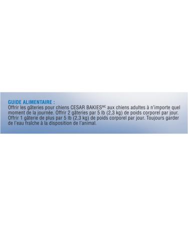 CESAR Bakies Treats Adult Crunchy Small Dogs - New York Strip 550g Pouch Beef 550 g (Pack of 1) - Buy Online on GoSupps.com