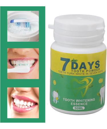 Verdant Touch Teeth Whitening Powder Gentle Natural Teeth Cleaning Powder for Removing Stains Dental Care Powder 100ml - Buy Online on GoSupps.com