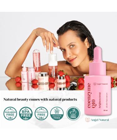 Coenzyme Q10 Face Serum - Anti-Aging Moisturizer for Sensitive Skin | Reduce Fine Lines Wrinkles & Plump Skin with Vitamin C & Hyaluronic Acid - 1 Oz Premium Korean Skincare - Buy Online on GoSupps.com