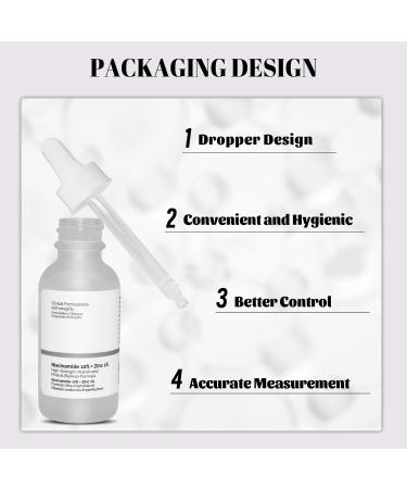 Niacinamide Facial Moisturizing Essence 10% Niacinamide + 1% Zinc Anti Aging & Wrinkle Face Serum softens and moisturizes skin evens skin tone suitable for all skin types -(30ML) - Buy Online on GoSupps.com