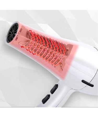 Hair Dryer 2000W Salon Hairdryer Professional Hair Dryer Airflow Concentrator Fast Drying and Low Noise Powerful Fast Dry Hair Dryer 2 Speed 3 Heat Setup Overheating Protection Power Cable 1.5 m small - Buy Online on GoSupps.com