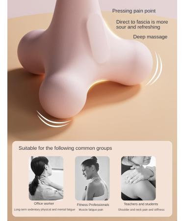 Voncyki Lactic Acid Fitness Ball | Muscle Relief & Relaxation for Yoga & Training | Back Neck & Foot Tension Release - Buy Online on GoSupps.com