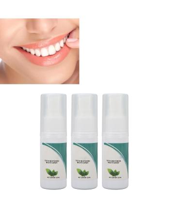 3PCS Teeth Whitening Spray - Stain Removal Prevent Tooth Decay & Freshen Breath | 30ml Dental Care - Buy Online on GoSupps.com